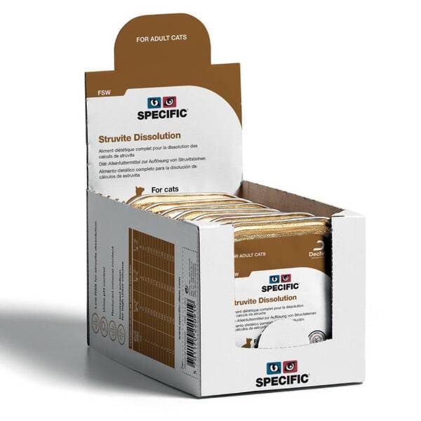 Specific FSW Struvite Dissolution veterinārie konservi kaķiem urīnceļiem 100 g